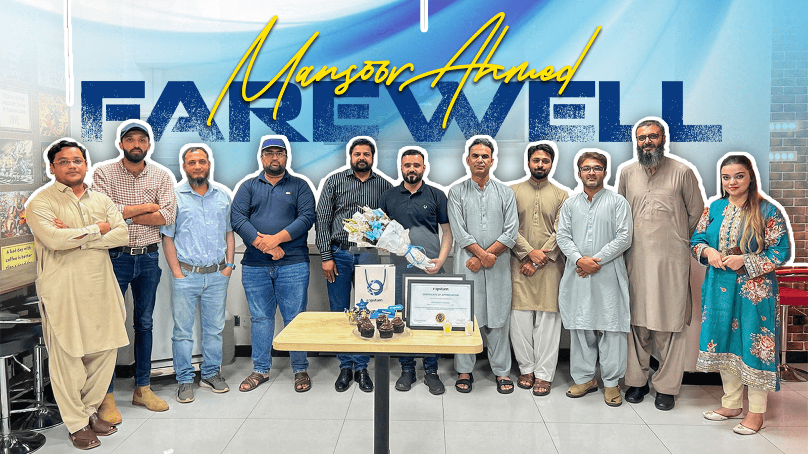 Mansoor Ahmed’s Farewell